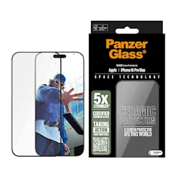 iPhone 16 Pro Max Ceramic Skärmskydd med installationsram - Ultra Wide Fit