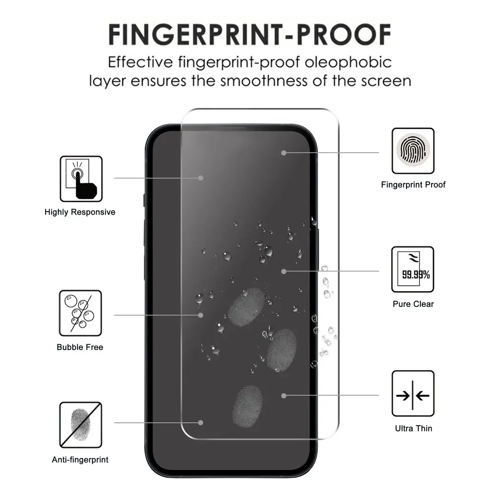 Google Pixel 9a Skärmskydd Härdat Glas 0.3mm
