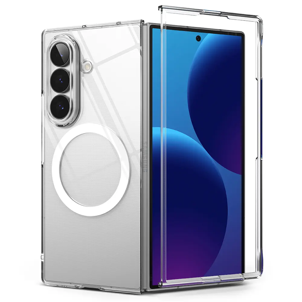 Slim Magnetic Case Samsung Galaxy Z Fold 8 Ultra Clear