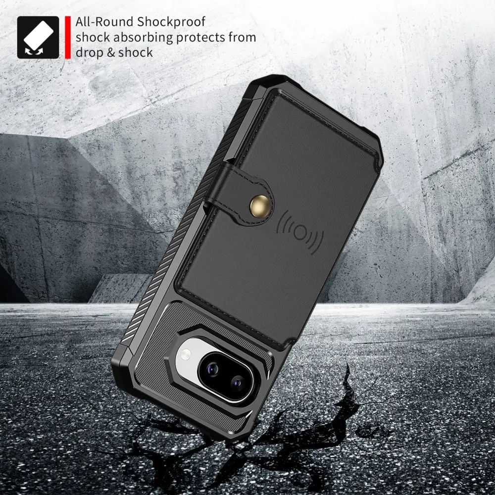 Tough Multi-slot Case Google Pixel 9a Svart