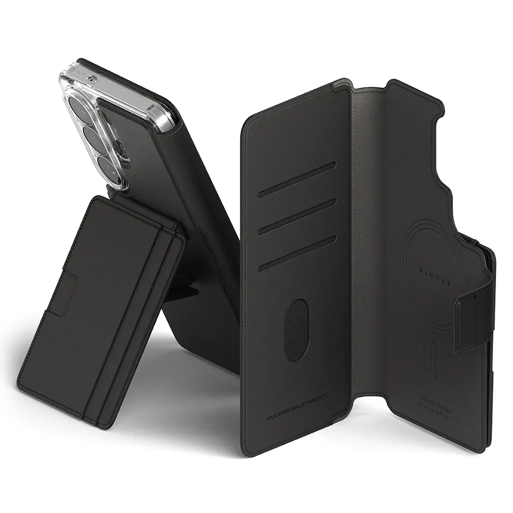 Folio Stand Wallet Magnetic Samsung Galaxy S26 Ultra Sort
