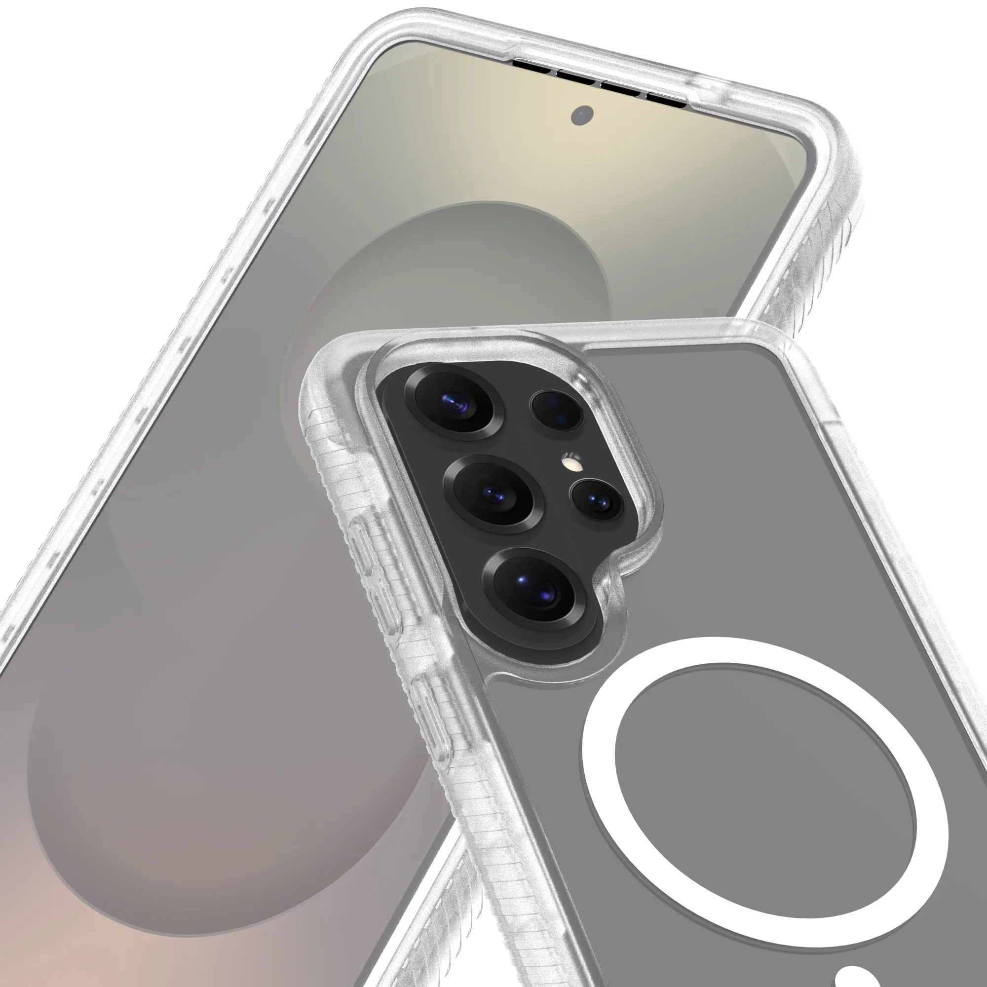Full Protection Magnetic Case Samsung Galaxy S26 Ultra Genomskinlig