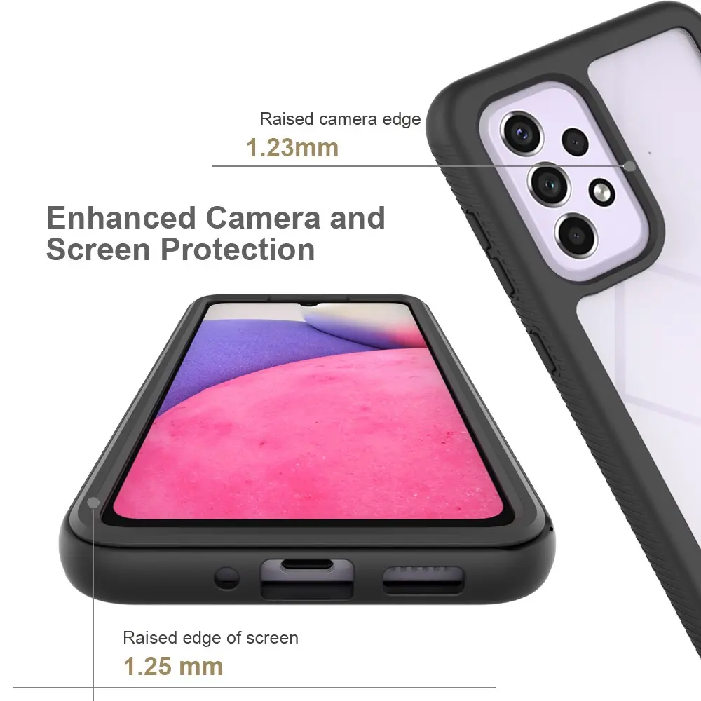Full Protection Case Samsung Galaxy A33 Svart