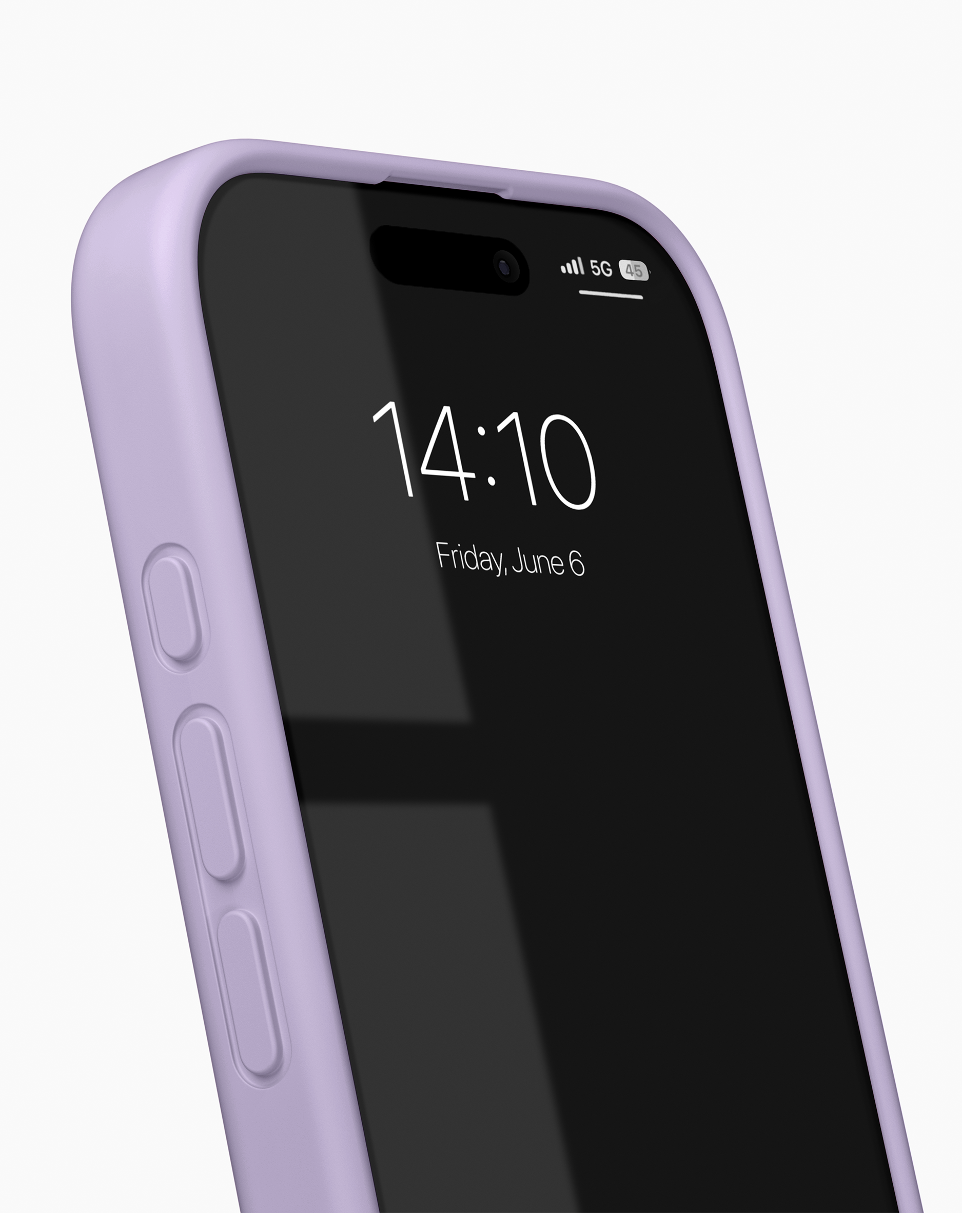 MagSafe Silicone Case iPhone 17 Lavender Milk