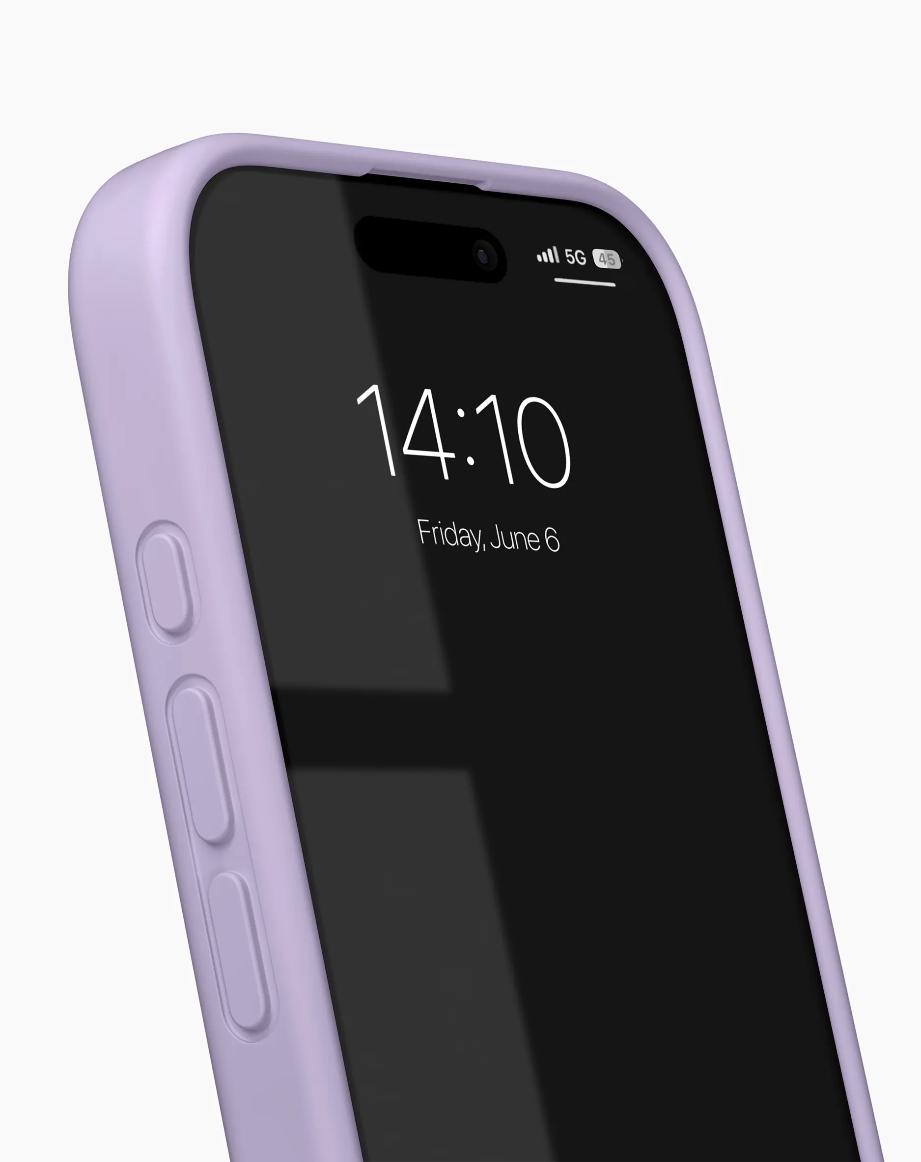 MagSafe Silicone Case iPhone 17 Lavender Milk