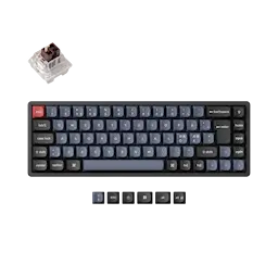 K6 Pro QMK/VIA Trådlöst Gamingtangentbord Tri-Mode Hot Swap, Brown