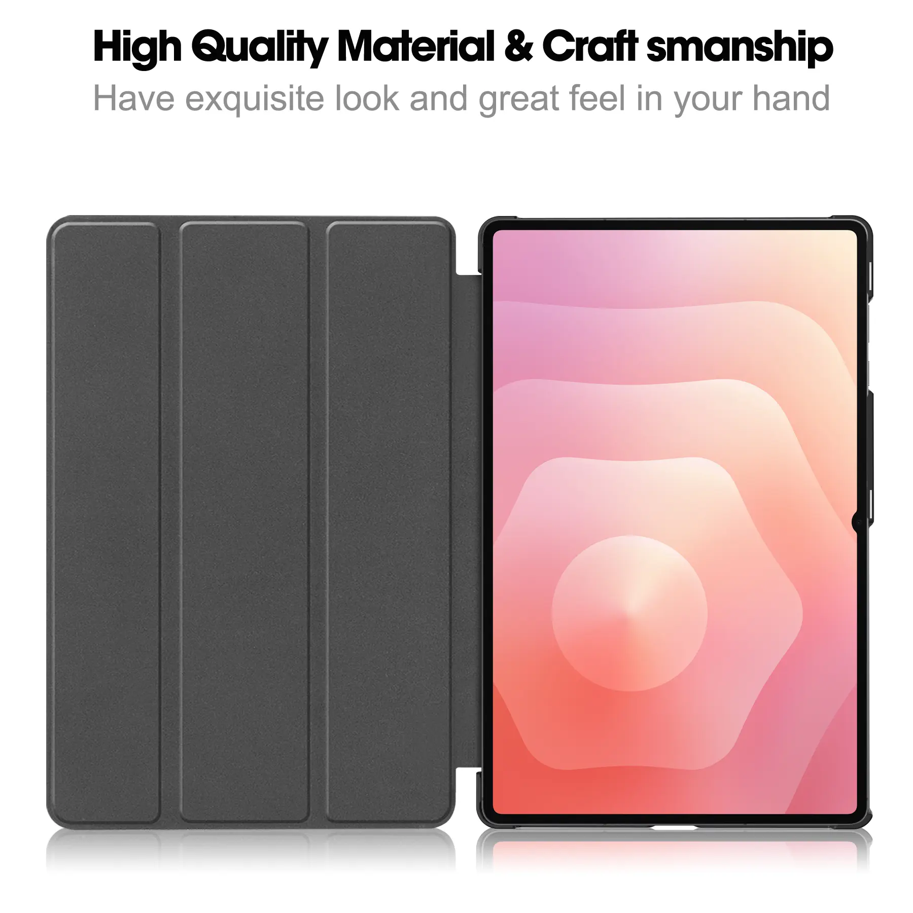 Fodral Tri-fold Samsung Galaxy Tab S11 Ultra Svart