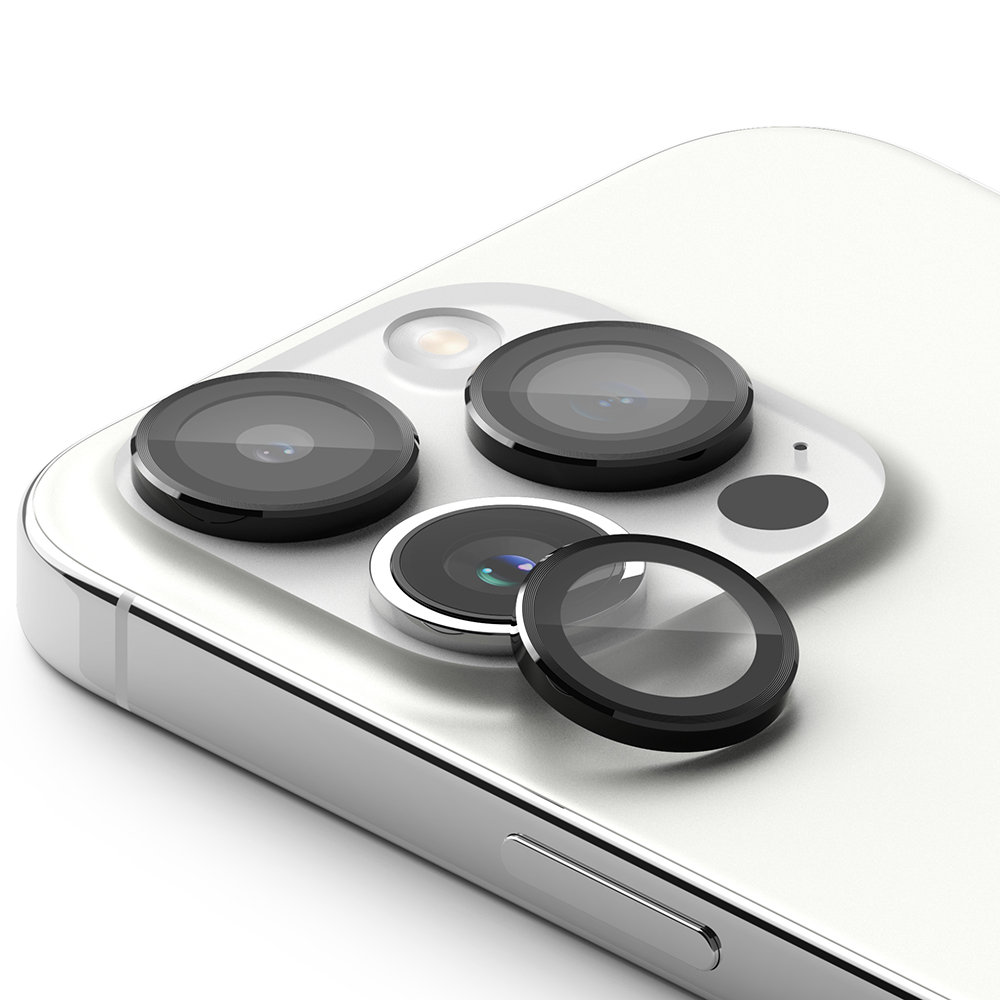 Ringke Camera Lens Frame Glass iPhone 15 Pro Musta