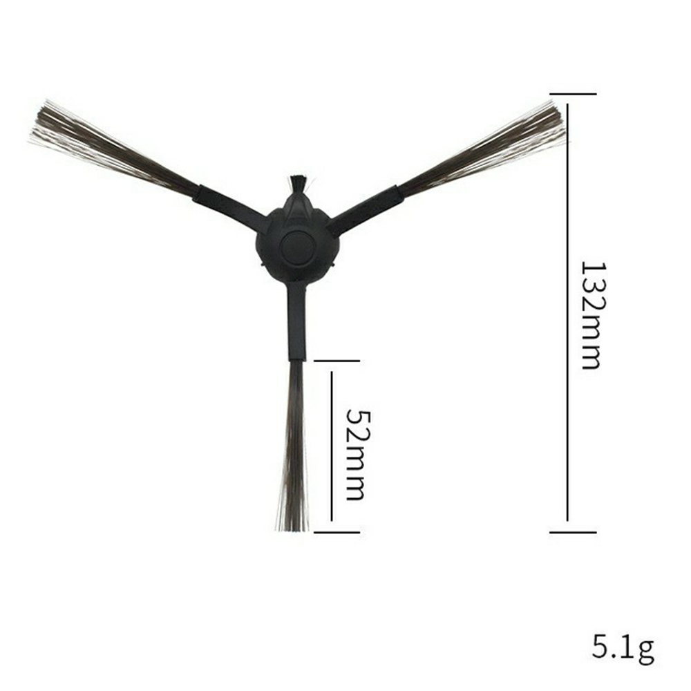 Sidoborste - passar till Philips XU3110 HomeRun Aqua 3000 Series Svart