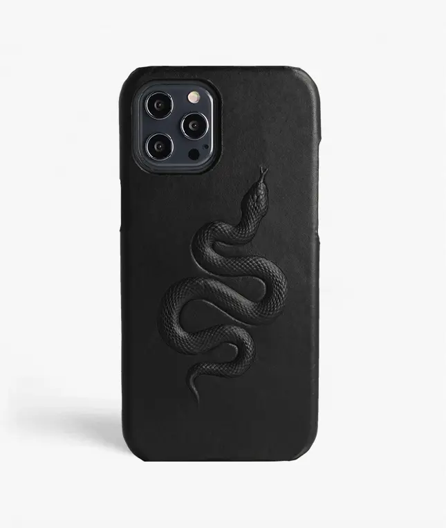 Cover iPhone 12 Pro Max Snake Black
