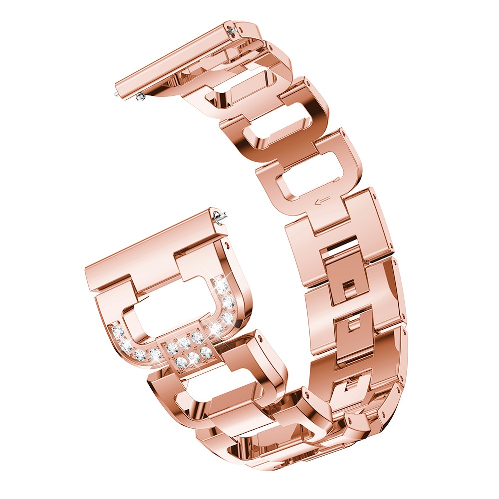 Rhinestone Bracelet Amazfit Balance Rosegull - Klokkereim