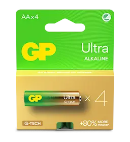 Ultra Alkaline AA batteri 15AU/LR6 (4-pak)