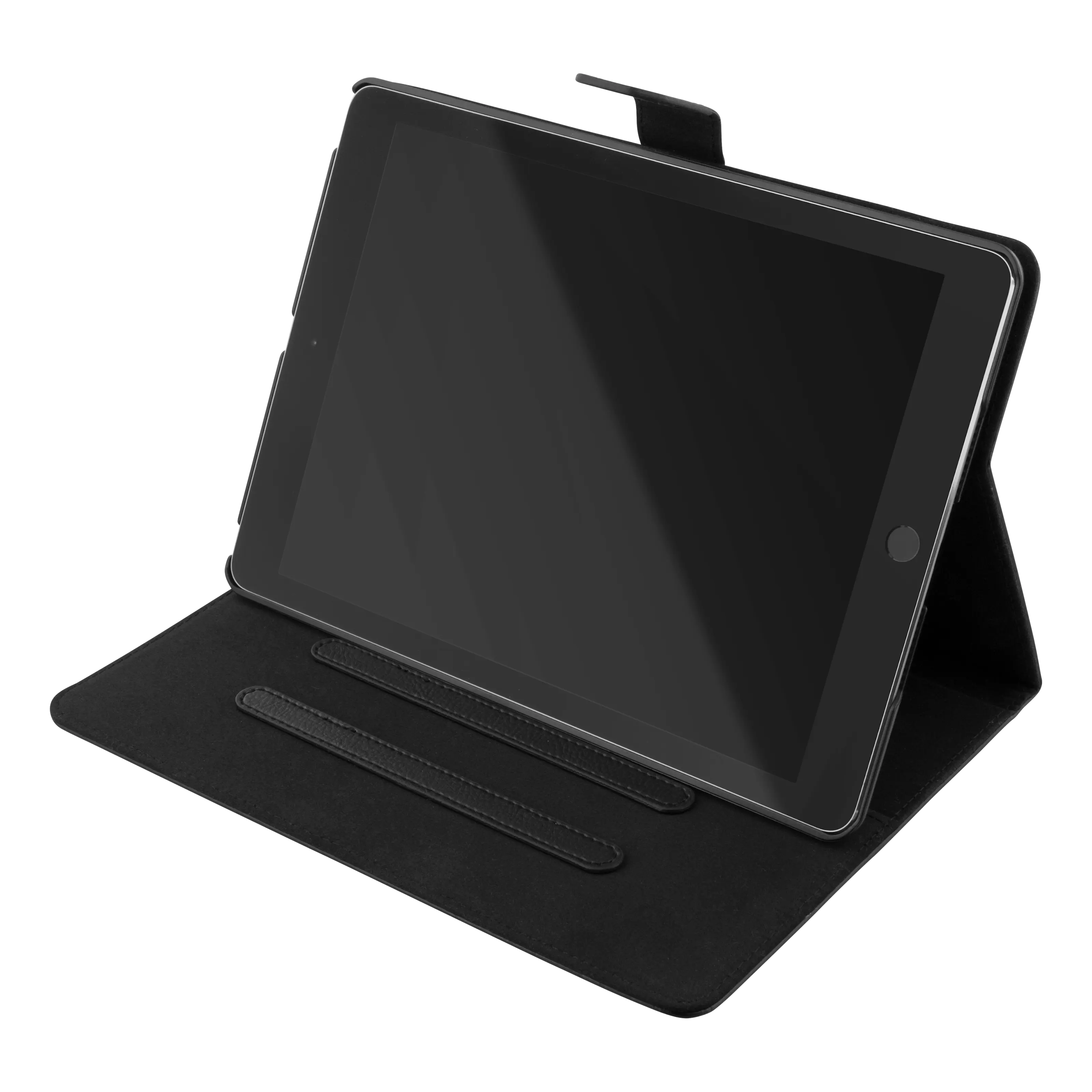 Apple iPad 10.2 8th Gen (2020) Fodral i veganläder, Svart