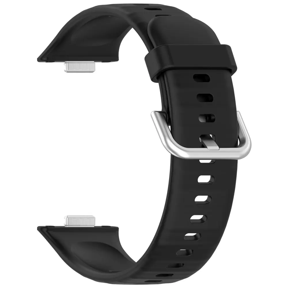Silikonarmband Huawei Watch Fit 5 Pro Svart