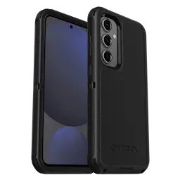 Samsung Galaxy S24 FE Defender - Robust mobilcover med høj beskyttelsesgrad, Sort