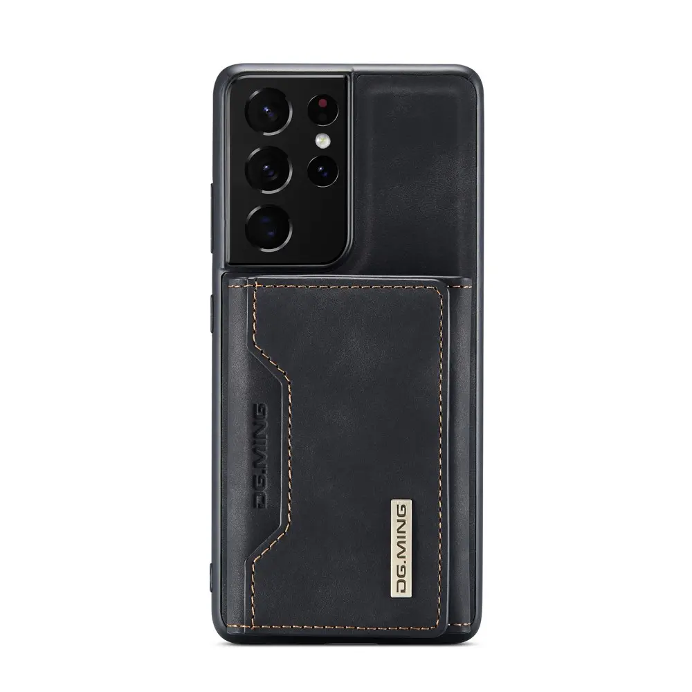 Magnetic Card Slot Case Samsung Galaxy S21 Ultra Svart