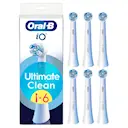 iO Ultimate Clean børstehoder 6-pakning, Hvit