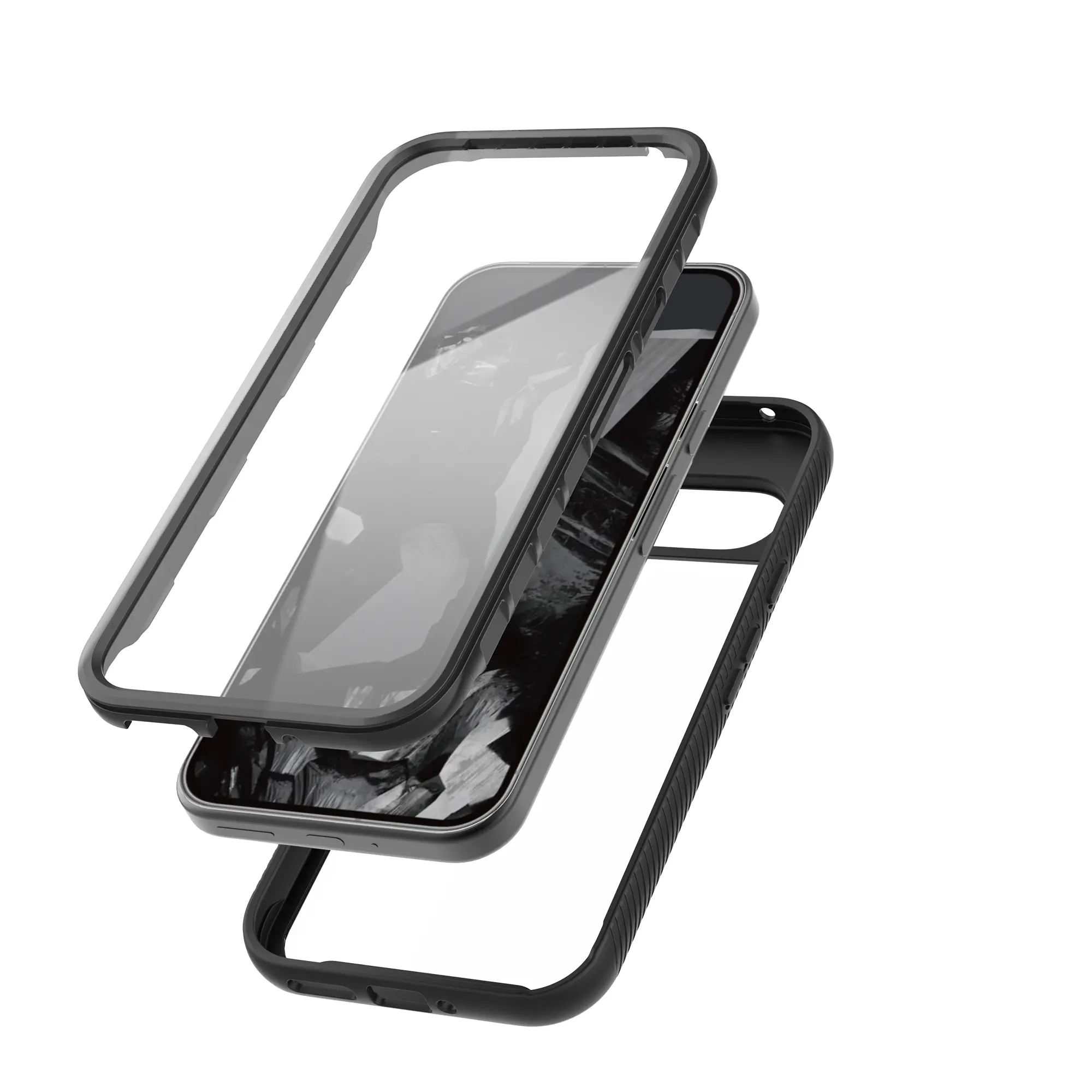 Full Protection Case Google Pixel 9 Pro XL Svart