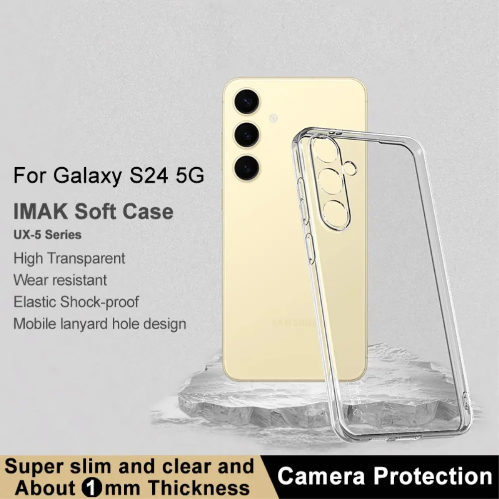 TPU Case Samsung Galaxy S24 Genomskinlig