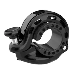 Skjult Apple AirTag-holder & sykkelklokke, Svart