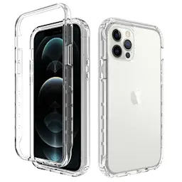 Full Cover Skal iPhone 12/iPhone 12 Pro Genomskinlig