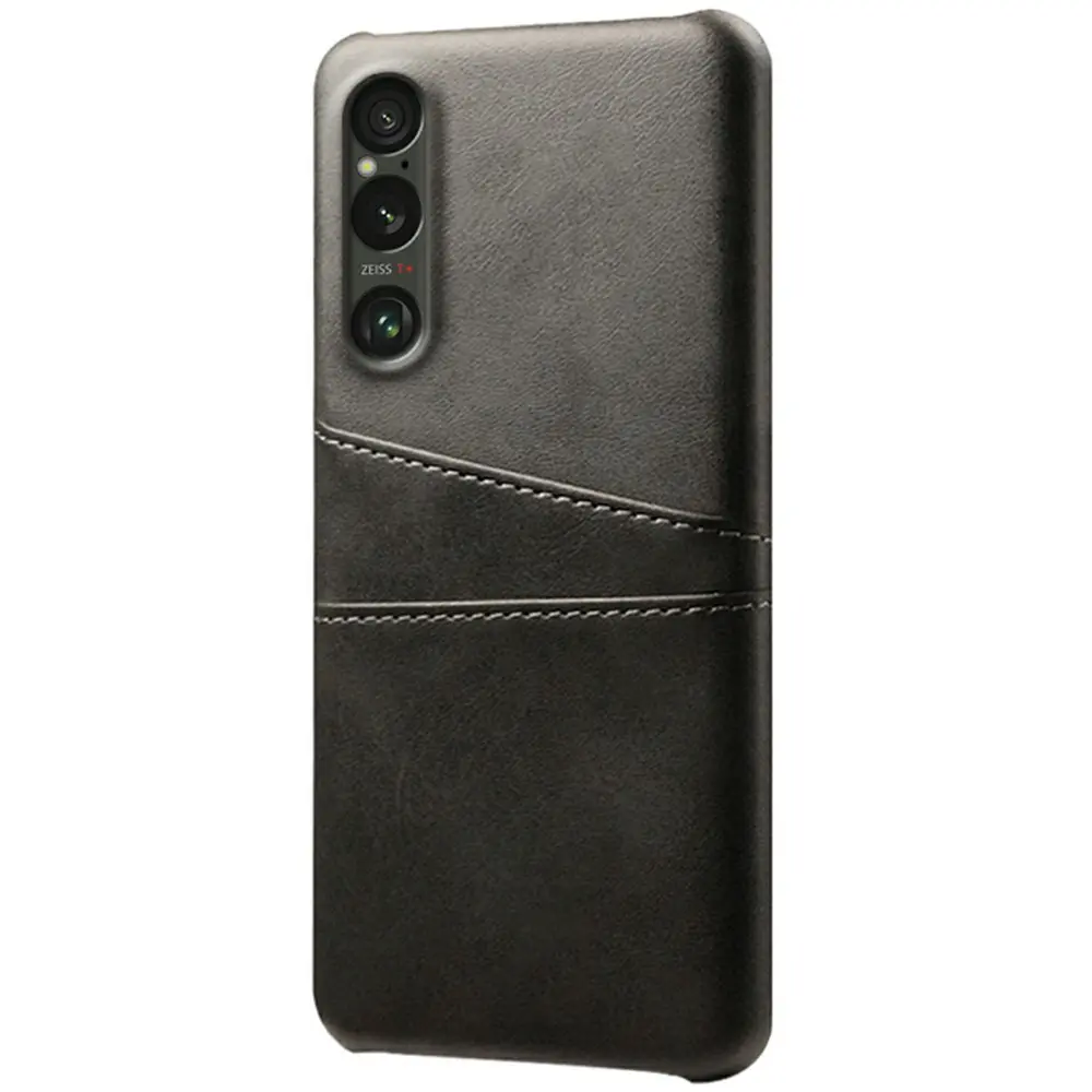 Card Slots Case Sony Xperia 1 VIII Svart