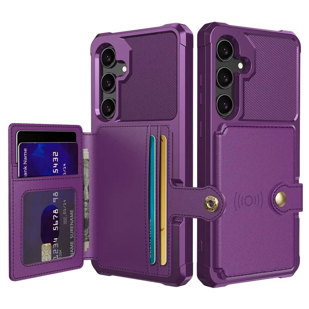 Tough Multi-slot Cover Samsung Galaxy S24 Lilla