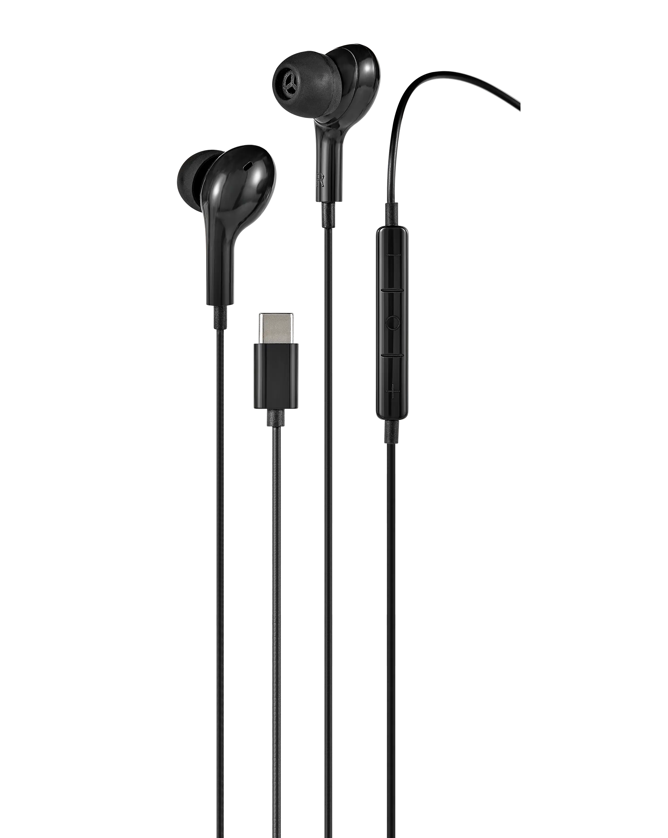 USB-C In-ear-kuulokkeet, Musta