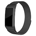 Armbånd Milanese Fitbit Charge 4/Charge 3 Sort
