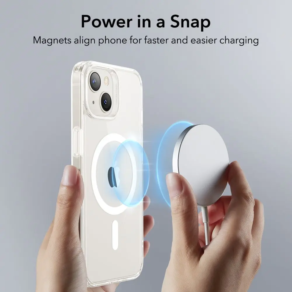 Classic Hybrid MagSafe iPhone 13 Genomskinlig