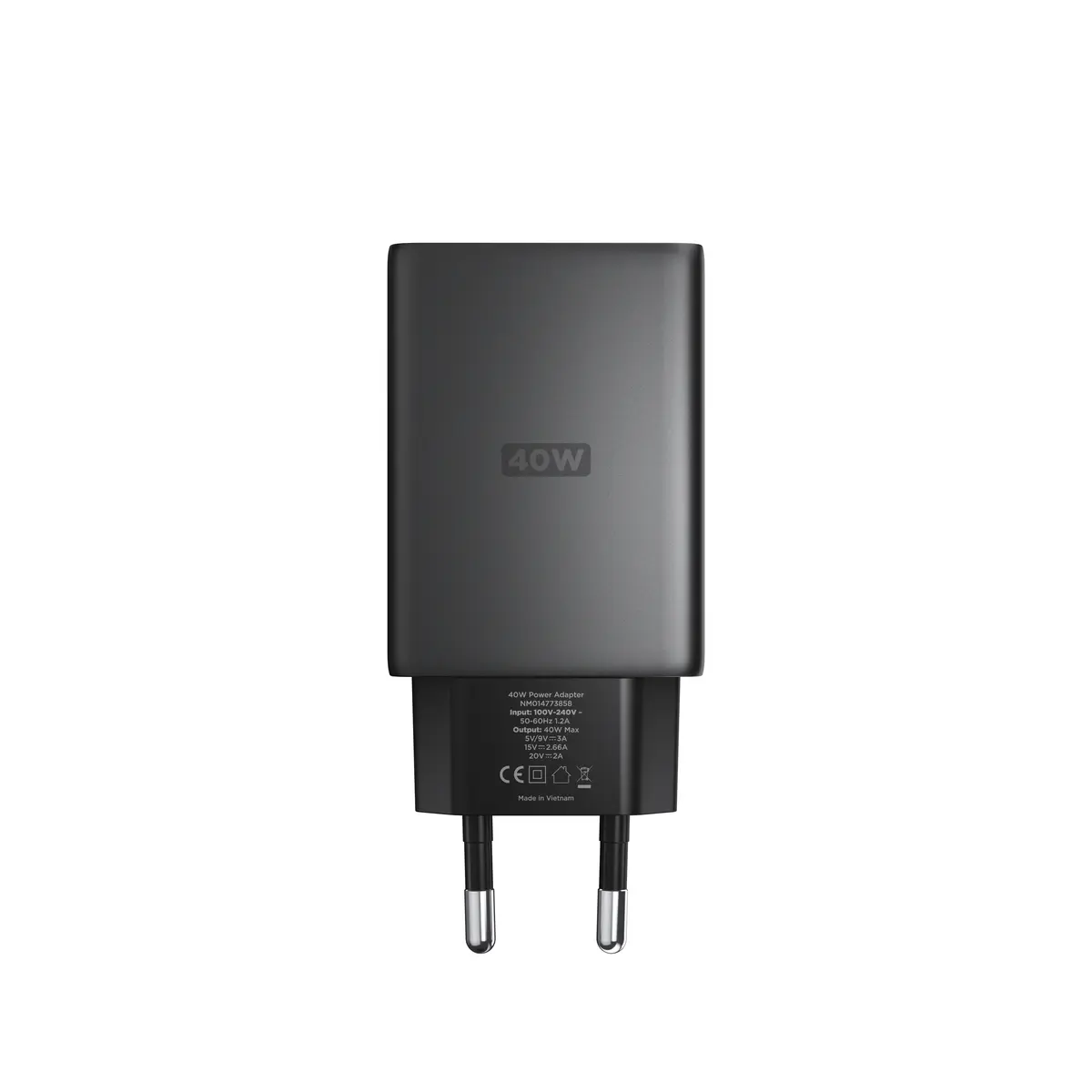 Power Wall Charger Slim USB-C 40W Carbide