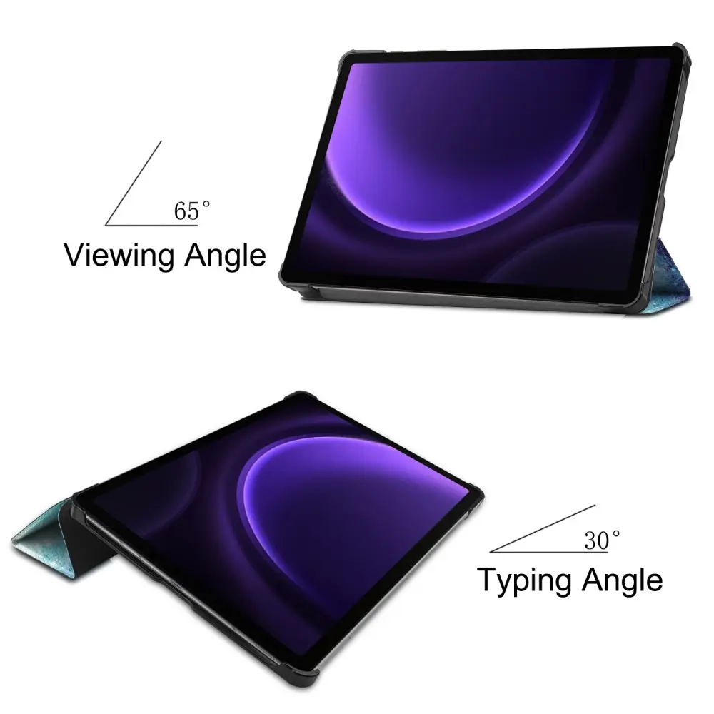 Fodral Tri-fold Samsung Galaxy Tab S10 FE Rymd