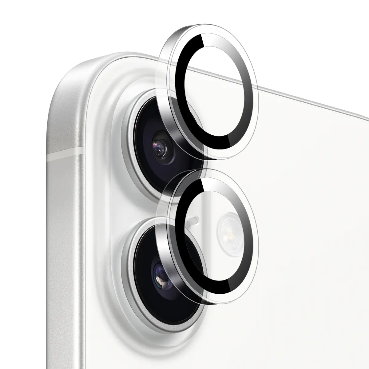 Linsebeskytter Hærdet Glas iPhone 17 Gennemsigtig