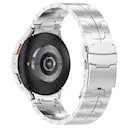 Race Stainless Steel Bracelet  Samsung Galaxy Watch 6 Classic 43mm sølv