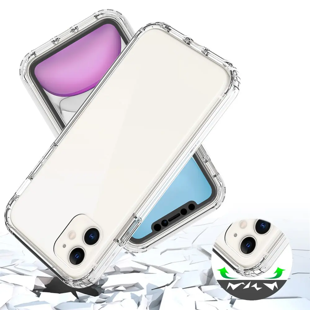 Full Protection Case iPhone 11 Genomskinlig
