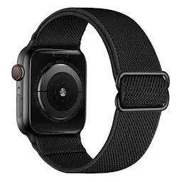 Apple Watch Ultra 49mm 3rd Gen Elastisk reim, Svart