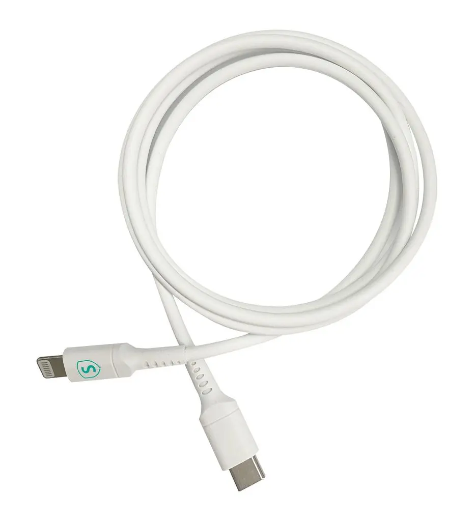 USB-C till Lightning-kabel 60W 2m Vit