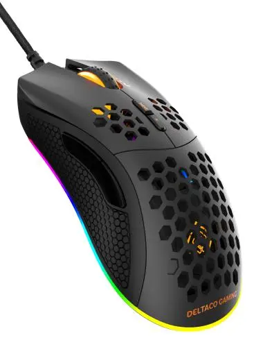 RGB gamingmus DM210, Svart