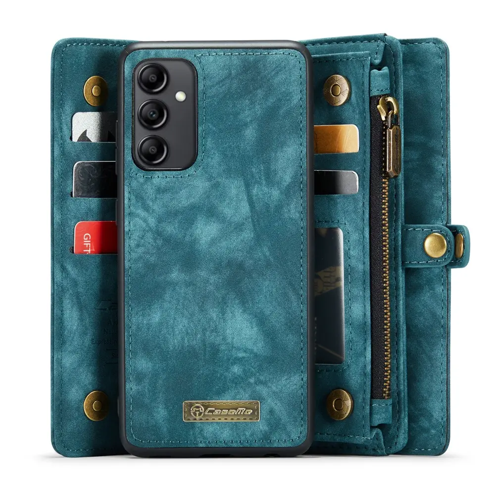 Multi-slot Plånboksfodral Samsung Galaxy A54 Blå