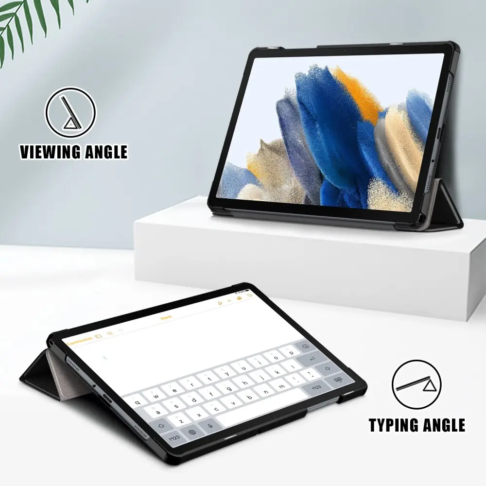 Fodral Tri-fold Samsung Galaxy Tab A9 Plus Svart
