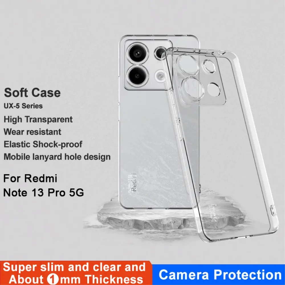 TPU Case Xiaomi Redmi Note 13 Pro Genomskinlig