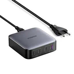 Nexode GaN Hurtigoplader 3x USB-C + 1x USB-A 100W, Sort