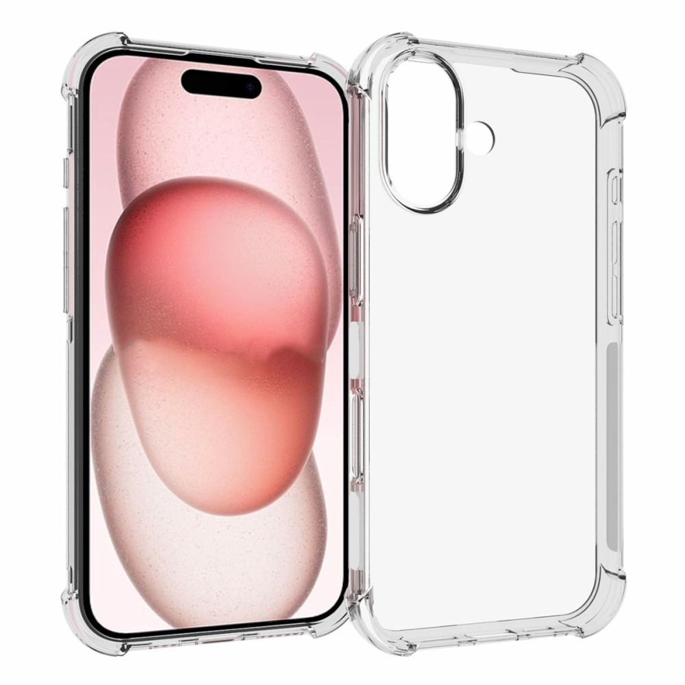 tectTech TPU Case Extra iPhone 16 Clear - Mobildeksel
