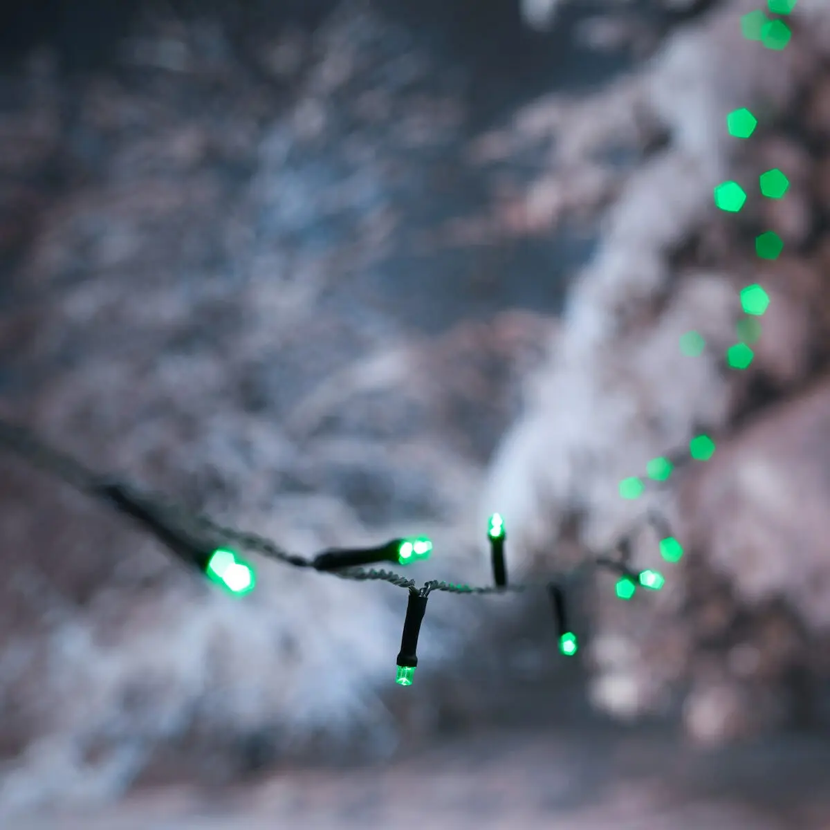 LED ljusslinga RGB inomhus/utomhus 12m, Svart