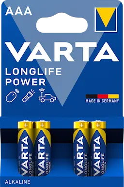 Longlife Power AAA-batteri LR03 1.5V (4-pack)