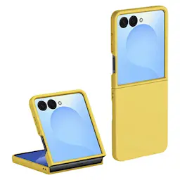 Hard Case Rubberized Samsung Galaxy Z Flip 8 Keltainen