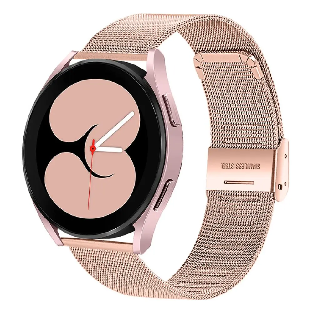 Samsung Galaxy Watch 4 40mm Mesh-ranneke, Ruusukulta