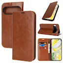 Mobiltaske Ægte Læder Google Pixel 10 Pro XL Brun