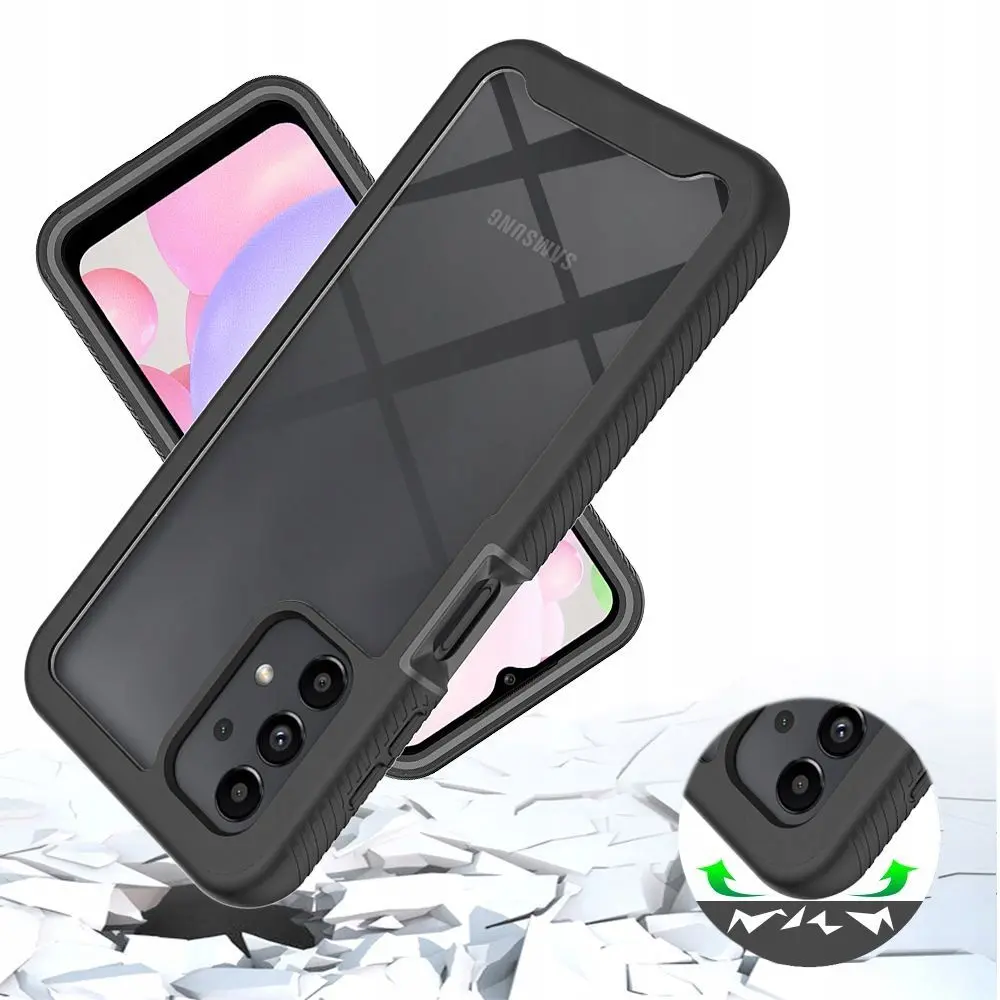 Full Protection Case Samsung Galaxy A23 Svart