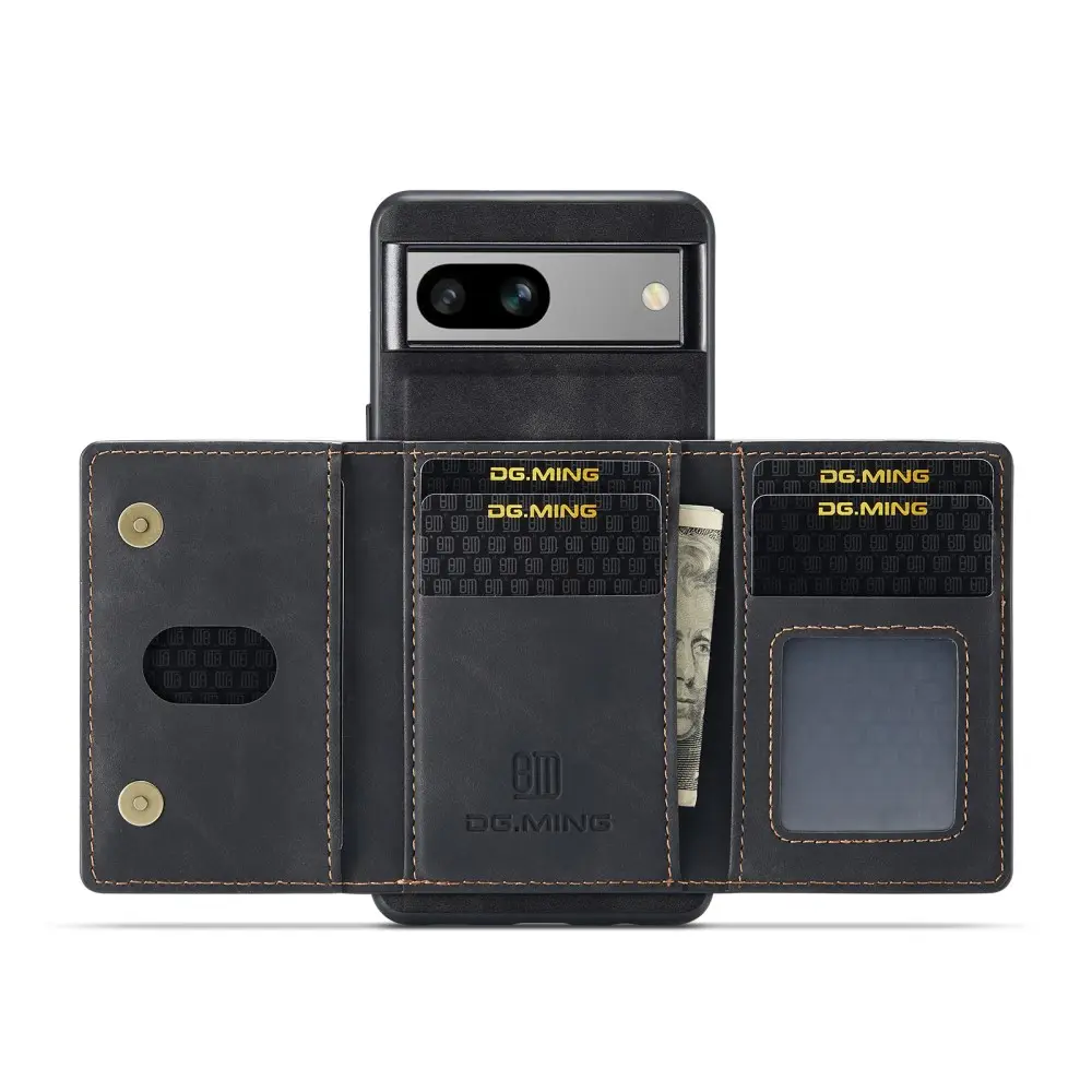 Magnetic Card Slot Case Google Pixel 8a Svart